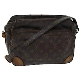 Louis Vuitton-LOUIS VUITTON Monogram Nile Shoulder Bag M45244 LV Auth 71372-Monogram