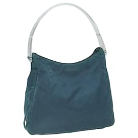 Prada-PRADA Shoulder Bag Nylon Green Auth 72004-Green