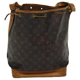 Louis Vuitton-LOUIS VUITTON Monogram Noe Shoulder Bag M42224 LV Auth 69427-Monogram