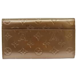 Louis Vuitton-LOUIS VUITTON Vernis Portefeiulle Sarah Cartera larga Dunne M90209 LV Auth yk11987-Otro