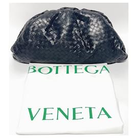 Bottega Veneta-POUCH LEATHER CLUTCH BAG-Black
