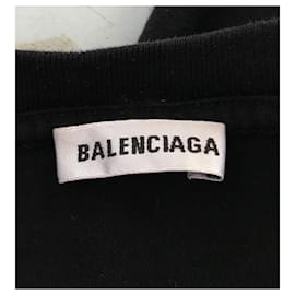 Balenciaga-Camiseta preta da BALENCIAGA-Preto