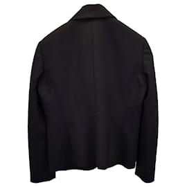 Altuzarra-Blazer Altuzarra de botonadura sencilla en lana negra-Negro