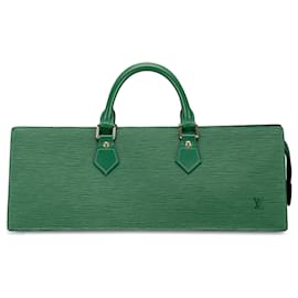 Louis Vuitton-Louis Vuitton Green Epi Sac Triangle-Green