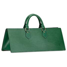 Louis Vuitton-Louis Vuitton Green Epi Sac Triángulo-Verde