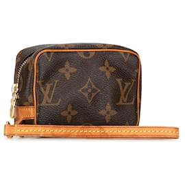 Louis Vuitton-Louis Vuitton Brown Monogram Trousse Wapity-Marrone