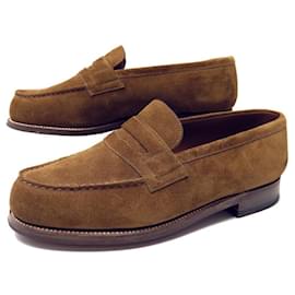 MOCASINES JM WESTON 180 5.5mi 39.5 Amplio 40 ZAPATOS MOCASINES ANTE Camello
