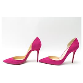 Christian Louboutin-CHRISTIAN LOUBOUTIN IRIZA SCHUHE 1140813 Pumps 36.5 IN FUSCHIA SCHWEDEN-Fuschia