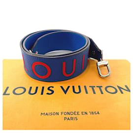 Louis Vuitton-Louis Vuitton Shoulder Strap Leather Other J02389 in excellent condition-Other