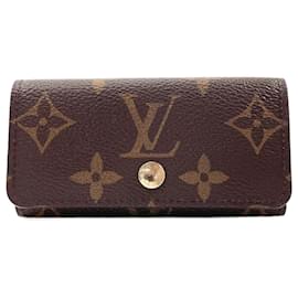 Louis Vuitton-Louis Vuitton Multicles 4 Key Case Canvas Key Holder M69517 in Excellent condition-Other