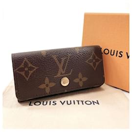 Louis Vuitton-Louis Vuitton Multiclés 4 Estuche para llaves Porta llaves de lona M69517 En muy buenas condiciones-Otro
