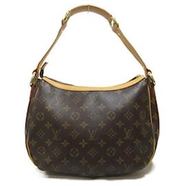Louis Vuitton-Louis Vuitton Tulum PM Canvas Shoulder Bag M40076 in good condition-Other