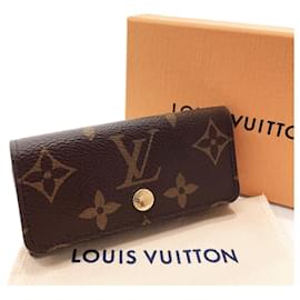 Louis Vuitton-Louis Vuitton Multiclés 4 Schlüsseletui Canvas Schlüsselhalter M69517 In sehr gutem Zustand-Andere