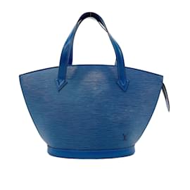 Louis Vuitton-Louis Vuitton Saint Jacques Leather Shoulder Bag M52275 in good condition-Other