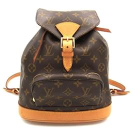 Louis Vuitton-Louis Vuitton Montsouris MM Canvas Backpack M51136 in fair condition-Other