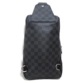 Louis Vuitton-Louis Vuitton Avenue Sling Bag Bolso bandolera de lona N41056 En muy buenas condiciones-Otro