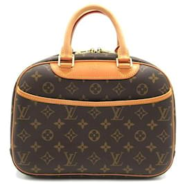 Louis Vuitton-Bolso de lona Louis Vuitton Trouville M42228 en buen estado-Otro