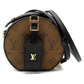 Louis Vuitton-Louis Vuitton Mini Boite Chapeau Bolso De Hombro De Lona M68276 En muy buenas condiciones-Otro