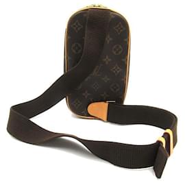 Louis Vuitton-Bolsa de ombro Louis Vuitton Pochette Gange em lona M51870 em boa condição-Outro
