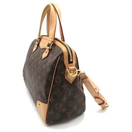 Louis Vuitton-Louis Vuitton Retiro PM Canvas Shoulder Bag M40325 in good condition-Other