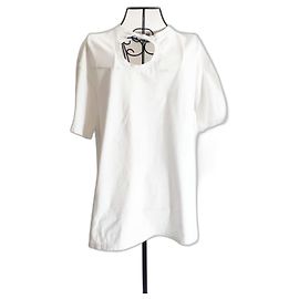 Camiseta Off White branca de algodão Branco