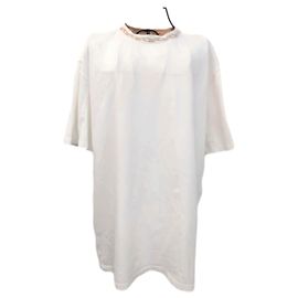 Camiseta Louis Vuitton blanca de algodón Blanco