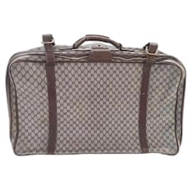 Gucci Leather Suitcase Brown Brown
