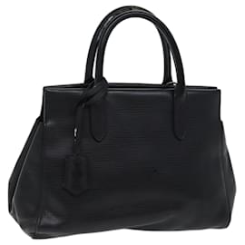 Louis Vuitton-LOUIS VUITTON Epi Marley BB Sac à main Noir M94622 Auth LV 71453-Noir