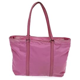 Prada-PRADA Tote Bag Nylon Rose Authentique 71500-Rose