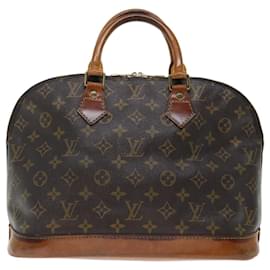 Louis Vuitton-Bolsa de mão M LOUIS VUITTON com monograma Alma M51130 Autenticação de LV 69599-Monograma
