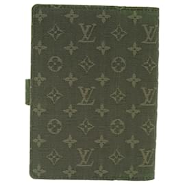 Louis Vuitton-LOUIS VUITTON Mini Agenda PM Tagesplaner-Umschlag TST Khaki R20911 LV Auth ar11682-Andere