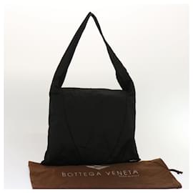 Autre Marque-BOTTEGAVENETA Pouch Hand Bag Nylon Leather 3Set Brown Black Auth bs13471-Brown,Black