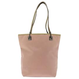 Gucci-GUCCI Shoulder Bag Canvas Pink 31244 auth 72044-Pink