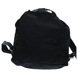 Prada-PRADA Backpack Nylon Black Auth ac2937-Black