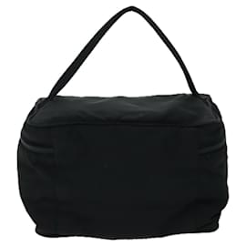 Prada-PRADA Vanity Cosmetic Pouch Nylon Noir Auth ac2938-Noir