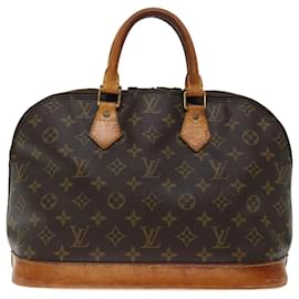 Louis Vuitton-Bolsa de mão M LOUIS VUITTON com monograma Alma M51130 Autenticação de LV 71258-Monograma
