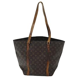 Louis Vuitton-LOUIS VUITTON Monogram Sac Shopping Tote Bag M51108 Auth LV 71393-Monogramme