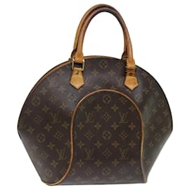 Louis Vuitton-LOUIS VUITTON Monogram Ellipse MM Hand Bag M51126 LV Auth 71121-Monogram