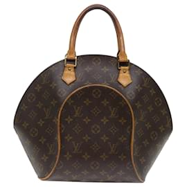 Louis Vuitton-LOUIS VUITTON Monogram Ellipse MM Hand Bag M51126 LV Auth 71121-Monogram