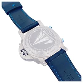Panerai-Panerai watch, “Luminor PCYC Flyback”, Titanium, cuir.-Other