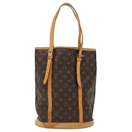 Louis Vuitton-LOUIS VUITTON Monogram Bucket GM Shoulder Bag M42236 LV Auth 71398-Monogram