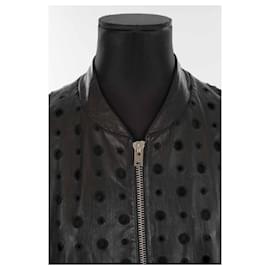 Iro-Leather jacket-Black