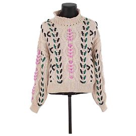 Isabel Marant Etoile Suéter de algodão Bege
