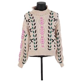 Isabel Marant Etoile Baumwollpullover Beige