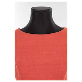 Dior-Vestido de lana-Naranja