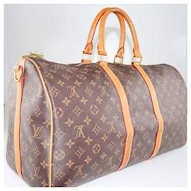 Louis Vuitton-Louis Vuitton Monogram Keepall Bandoulier 50 bag-Other