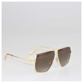 Céline-Celine Gold/Brown Gradient Polarized Sunglasses-Brown