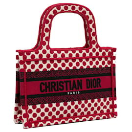 Dior-Dior Mini Dioramour Book Tote Red-Red