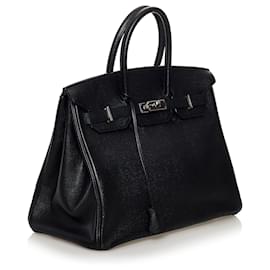 Hermès-Hermès Epsom Birkin 35 De color negro-Negro