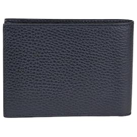 Gucci-Cartera plegable negra de Gucci-Negro